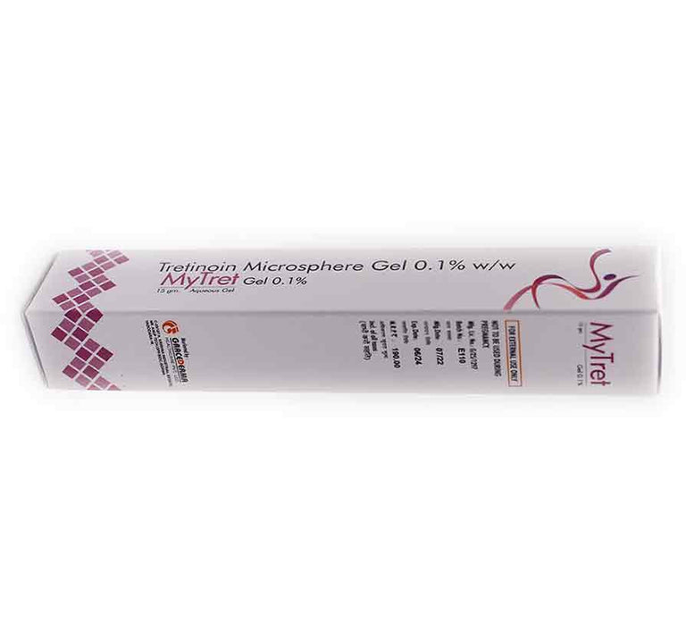 Tretinoin Microsphere Gel  Treatment of Anti aging and reduces